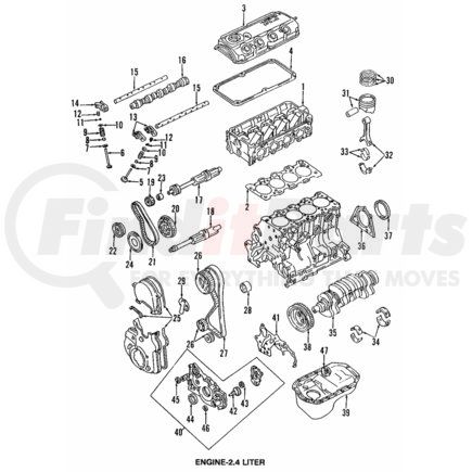 MD343326 by MITSUBISHI - Bearings