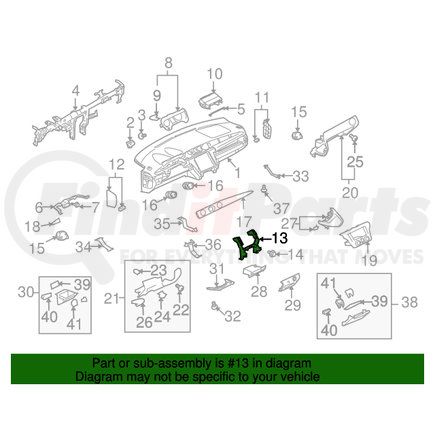 MR975102 by MITSUBISHI - Center Reinforced