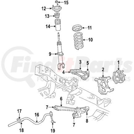 52855674AB by MITSUBISHI - Coil Spring