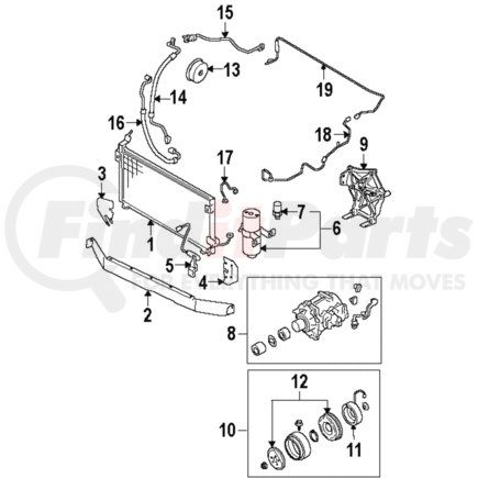 AW339830 by MITSUBISHI - Compressor