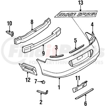 MB935773 by MITSUBISHI - Cushion