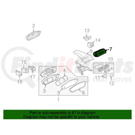 8750A030 by MITSUBISHI - Display Unit