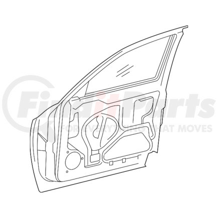 55359428AB by MITSUBISHI - Door Glass