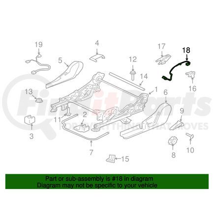 6979A039 by MITSUBISHI - Sensor Harness