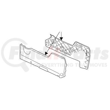 MR564870XA by MITSUBISHI - Side Trim