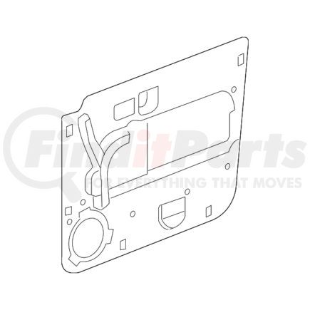 55359359AG by MITSUBISHI - Water Shield