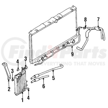 MD755021 by MITSUBISHI - Tube