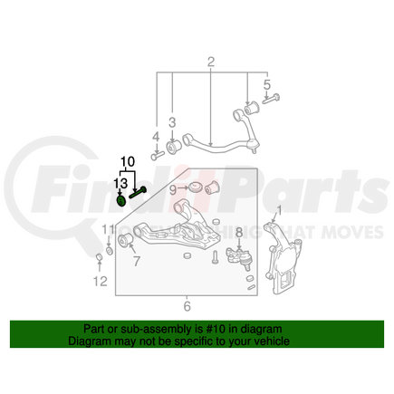 54220-3E200 by KIA - XXX SPINDLE LOWER