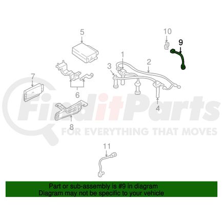 0K2CC 18 921 by KIA - Ignition Knock (Detonation) Sensor For Kia