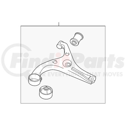 Kia 54500 1E100 Suspension Control Arm For Kia