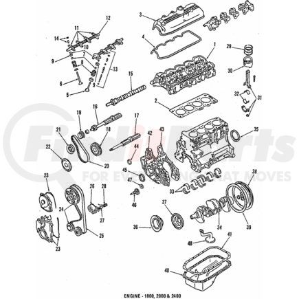 MD072119 by MITSUBISHI - Rocker Arms