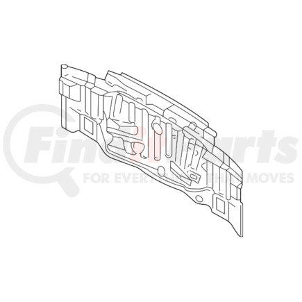 MR439667 by MITSUBISHI - Rear Body Panel