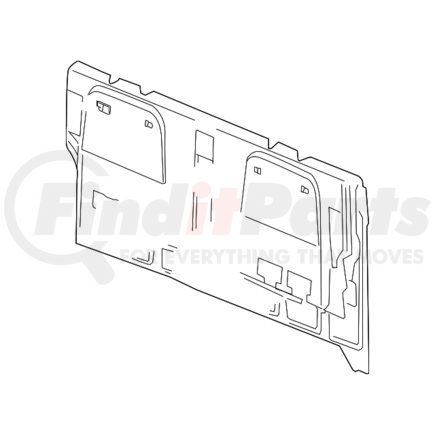 1CM60XDHAA by MITSUBISHI - Seat Back Pad