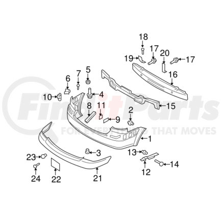 86623-1G000 by KIA - KIA 86623-1G000 -