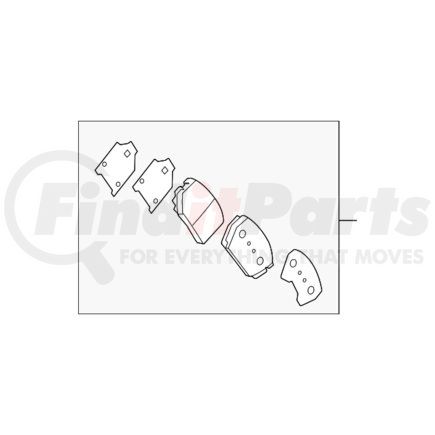 58101-2TA21 by KIA - XXX BRAKE PADS