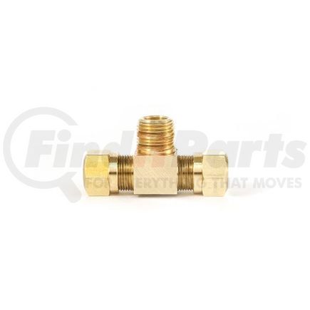 S772AB-4-4V by TRAMEC SLOAN - Male Branch Tee, 1/4x1/4, Vibraseal