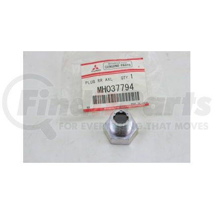 MH037794 by MITSUBISHI - PLUG,RR AXLE HOUSING