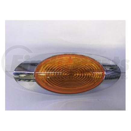 A06-36841-000 by FREIGHTLINER - Marker Light - LED, Amber, with Studs