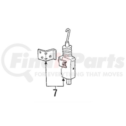 F8DZ54218A43A by FORD - ACTUATOR ASM