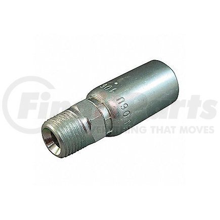 08E-106 by WEATHERHEAD - E Series Crimp Hose Fitting Male Pipe Rigid