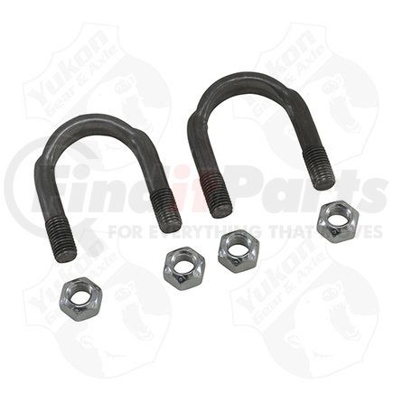 YY UB-F9-1310 by YUKON - 1310/1330 U/Bolt kit (2 U-Bolts/4 Nuts) for 9in. Ford.