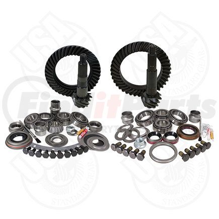 ZGK001 by USA STANDARD GEAR - & Install Kit Package For Jeep Xj & Yj, 4.56 Ratio.