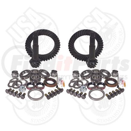 ZGK010 by USA STANDARD GEAR - USA Standard Gear & Install Kit package for Jeep TJ Rubicon, 4.88 ratio