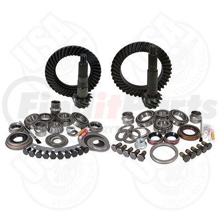 ZGK014 by USA STANDARD GEAR - USA Standard Gear & Install Kit package for Non-Rubicon Jeep JK, 5.13 ratio