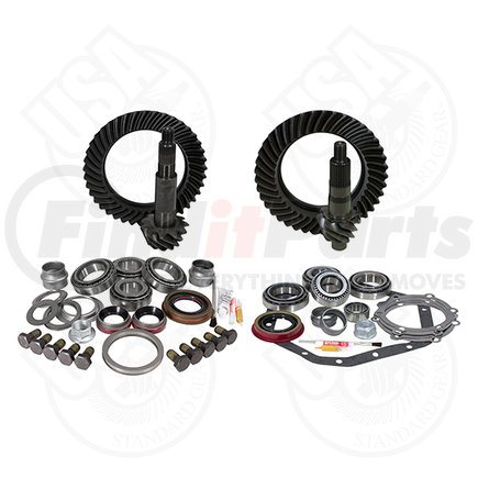 ZGK024 by USA STANDARD GEAR - & Install Kit Package For Std Rot D60 & ’88 Down GM 14T, 5.38 Ratio