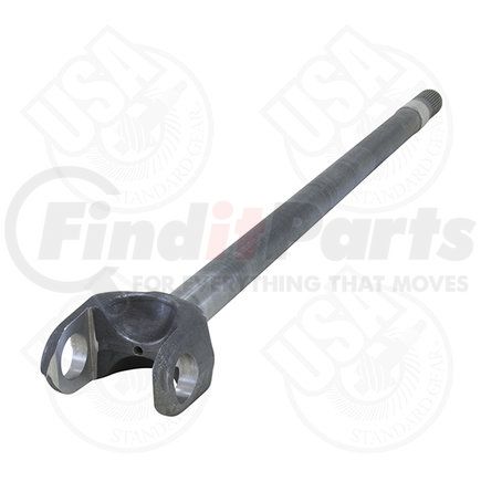 ZA W38875 by USA STANDARD GEAR - 4340 Chrome-Moly Axle, XJ/TJ/YJ RH inner, 27spl, uses 5-760X u/joint