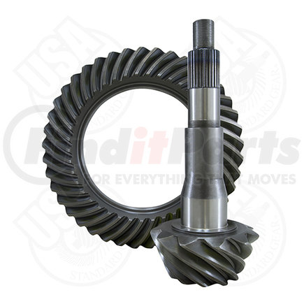 ZG F10.5-456-31 by USA STANDARD GEAR - USA standard ring & pinion gear set for '10 & down Ford 10.5" in a 4.56 ratio.