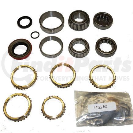 ZMBK107BWS by USA STANDARD GEAR - T4 GM Transmission Bearing/Seal Kit w/Synchro Rings 4-Speed Manual Trans USA Standard Gear