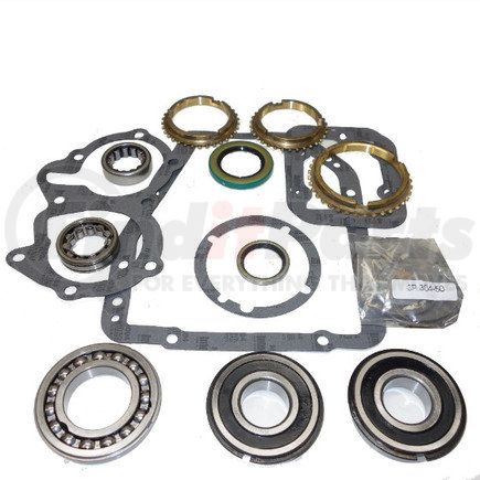 ZMBK129LWS by USA STANDARD GEAR - SM465 Transmission Bearing/Seal Kit w/Snychro Rings 88-91 Chevrolet/GMC Trucks 4-Speed Manual Trans Aluminum Top Cover USA Standard Gear