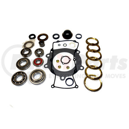 ZMBK248AWS by USA STANDARD GEAR - M5R2 Transmission Bearing/Seal Kit w/Synchro Rings 92-96 Bronco/92-98 F150/92-98 F250 5-Speed Manual Trans No PTO Covers 33-Tooth 5th-Reverse Synchro USA Standard Gear