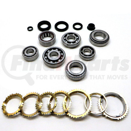 ZMBK390AWS by USA STANDARD GEAR - S21/S4C/Y21/YS1 Transmission Bearing/Seal Kit w/Synchro Rings 1992-1993 Acura Integra/1994-97 Honda Civi del Sol/99-00 Honda Civic 5-Speed Manual Trans Multi-Piece 2nd Gear Synchro Ring USA Standard Gear