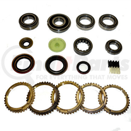 ZMBK414WS by USA STANDARD GEAR - A578/NVT350 Transmission Bearing/Seal Kit w/Synchro Rings 95-00 Cirrus/Sebring Avenger/Neon/Stratus Eagle Talon Mitsubishi Eclipse Plymouth Breeze/Neon 5-Speed Manual Trans 63mm Input USA Standard Gear