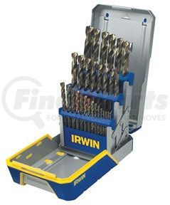 3018003 by IRWIN HANSON - 29 Pc. Titanium Metal Index Drill Bit Set