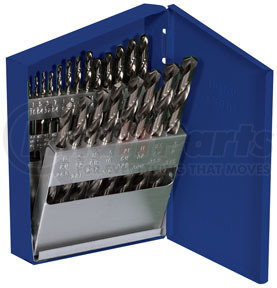 63221 by IRWIN HANSON - 21 Pc. Cobalt High Speed Steel Drill Bit Set