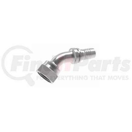 FJ3055-08-1016S by WEATHERHEAD - Fitting - Hose Fitting, E-Z Clip Female O-Ring (SP) 45