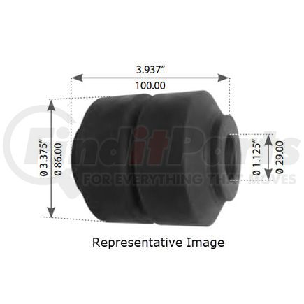 1872301 by HUTCHENS - ROCKER BUSHING-RUBBER