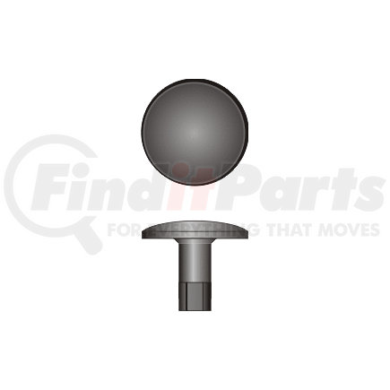 Sealco 190 Hand Valve Knob - BLACK ZINC KNOB