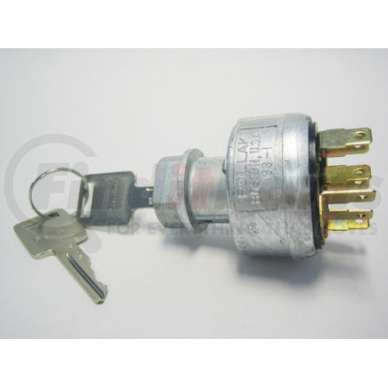 31-280P by POLLAK - 4 Position Ignition Switch with Momentary Start and Universal Type Die-Cast Housing