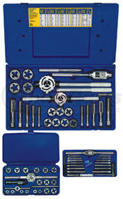 97312 by IRWIN HANSON - 66 Pc. Metric Tap and Hex Die Set