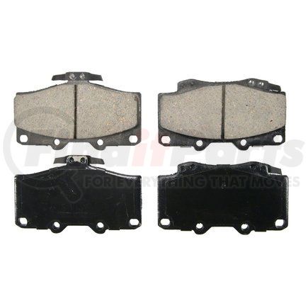 ZD436A by FEDERAL MOGUL-WAGNER - QuickStop Ceramic Disc Brake Pad Set