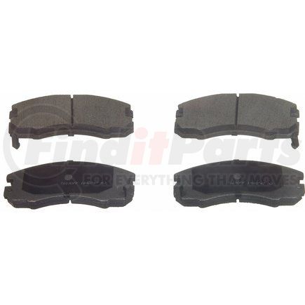 QC437 by WAGNER - Wagner ThermoQuiet QC437 Ceramic Disc Brake Pad Set