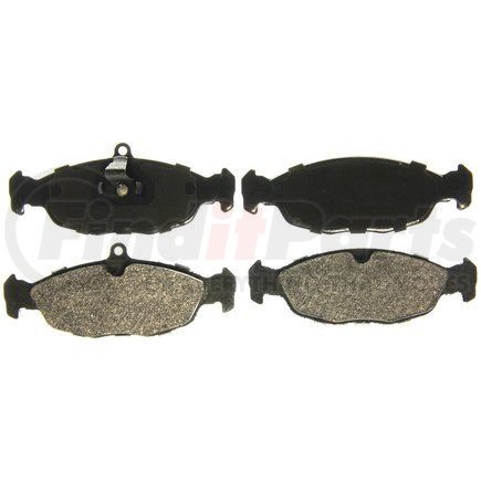 ZX688A by WAGNER - QuickStop Semi-Metallic Disc Brake Pad Set