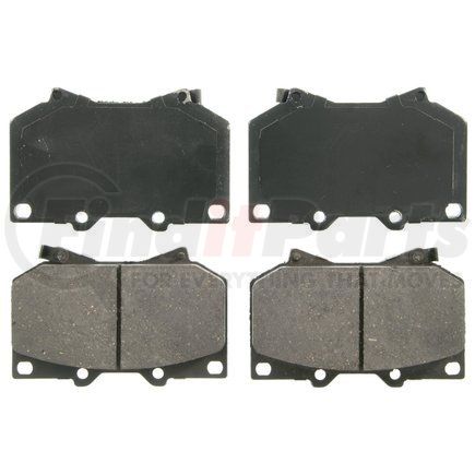 ZD812 by WAGNER - QuickStop Ceramic Disc Brake Pad Set