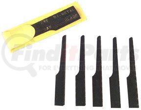 5SAW by ASTRO PNEUMATIC - 5 Pc. Blade Set for 129TW with Yellow Sleeve