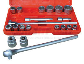 10021 by ATD TOOLS - 21 Pc. 3/4” Dr. 6-Point Fractional Socket Set