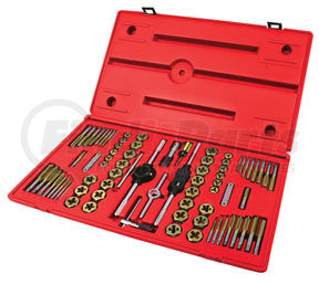 276 by ATD TOOLS - Machine Screw, Fractional & Metric Tap & Die Set, 76 pc.